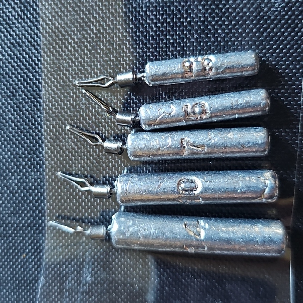 35pcs Ilure Drip Shot Weigh D Hooks For Bass Fishing New View 3